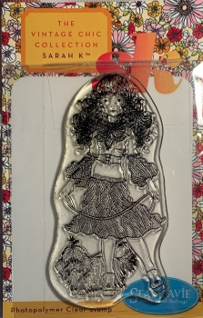 Clear Stamp Sarah Kay, Vintage Collection 02 / Vivienne and Manon are always together